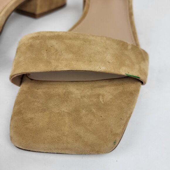 Steve Madden Irenee Tan Nubuck Block Heel Nubuck 9 US - Picture 7 of 14